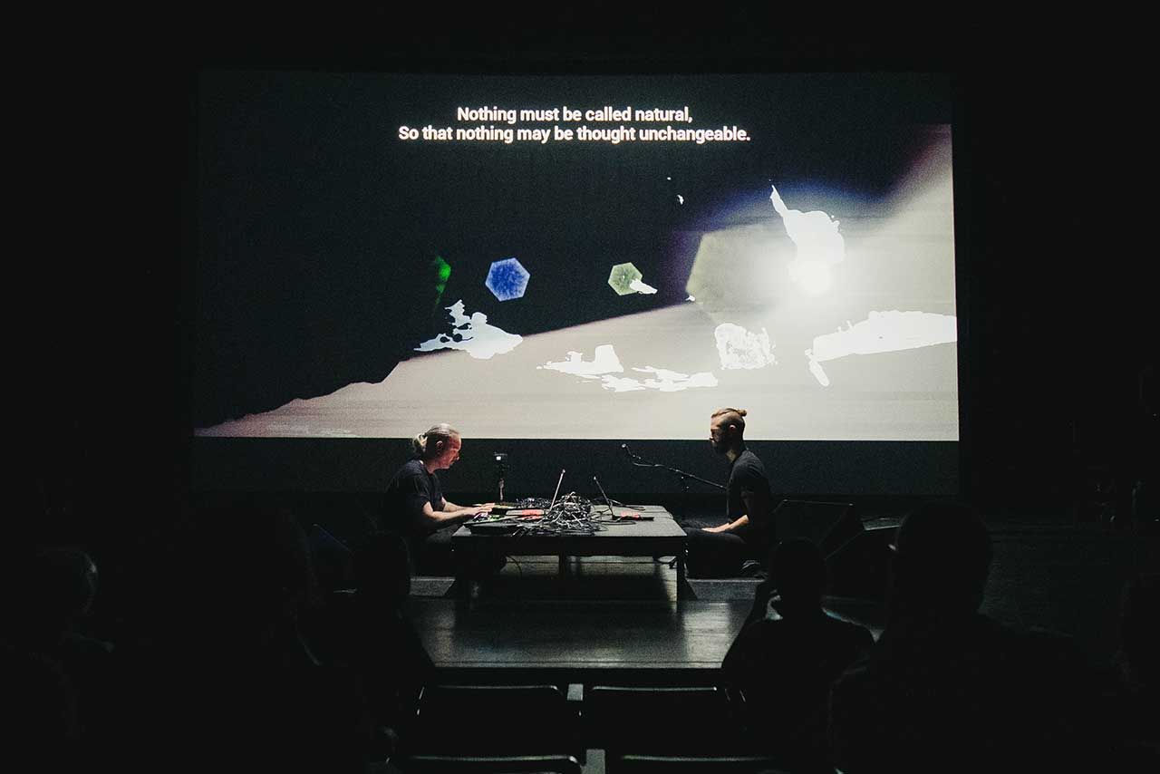 Fragments: The Shape of Things — performance MUTEK Garden