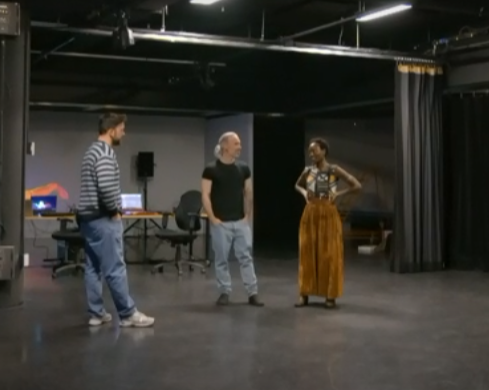 Curium — tournage de l'épisode sur la créativité, en studio